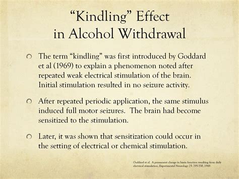 kindling dsrip|Kindling in Alcohol Withdrawal .